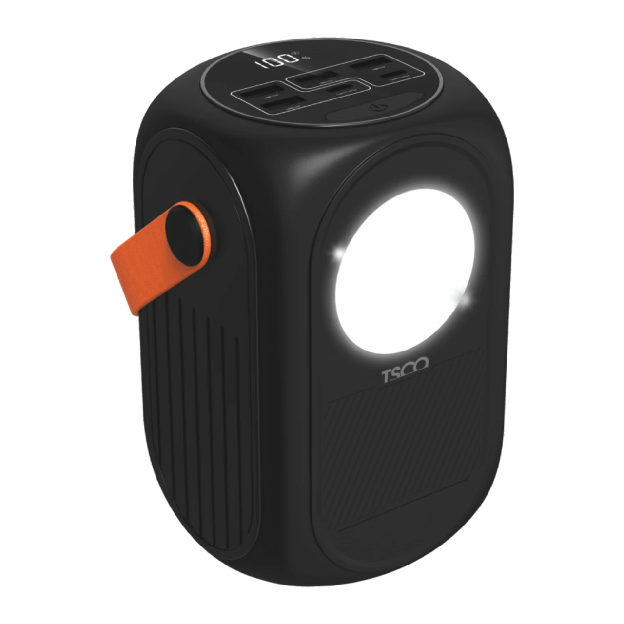 پاوربانک فست شارژ TSCO 60000mAh مدل TP 6002 22.5W - دارای 6 خروجی - مشکی  (گارانتی 12 ماهه TSCO)